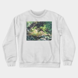 Hideout in the woods Crewneck Sweatshirt